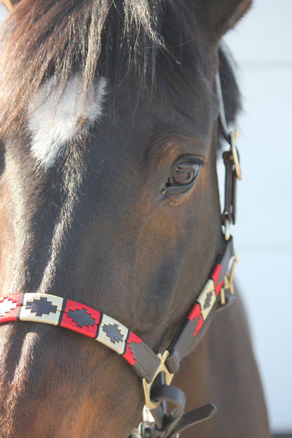 Red & Gold Halter