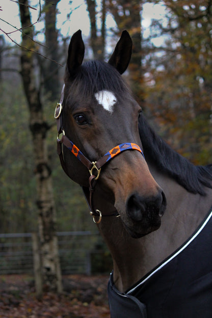 Orange & Navy Halter